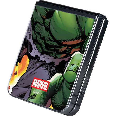Marvel Avengers Assemble Hulk Galaxy Z Flip5 5G Skin